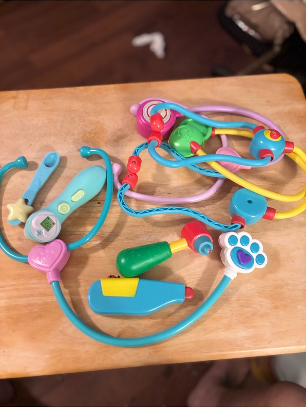Disney Kids Toy Doctor Playset - Blue, Pink, Yellow & Green